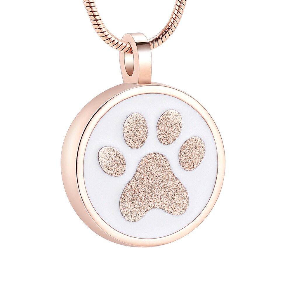 Glitter Smalt Paw Rose - Anfora urna cenizas personas Chile
