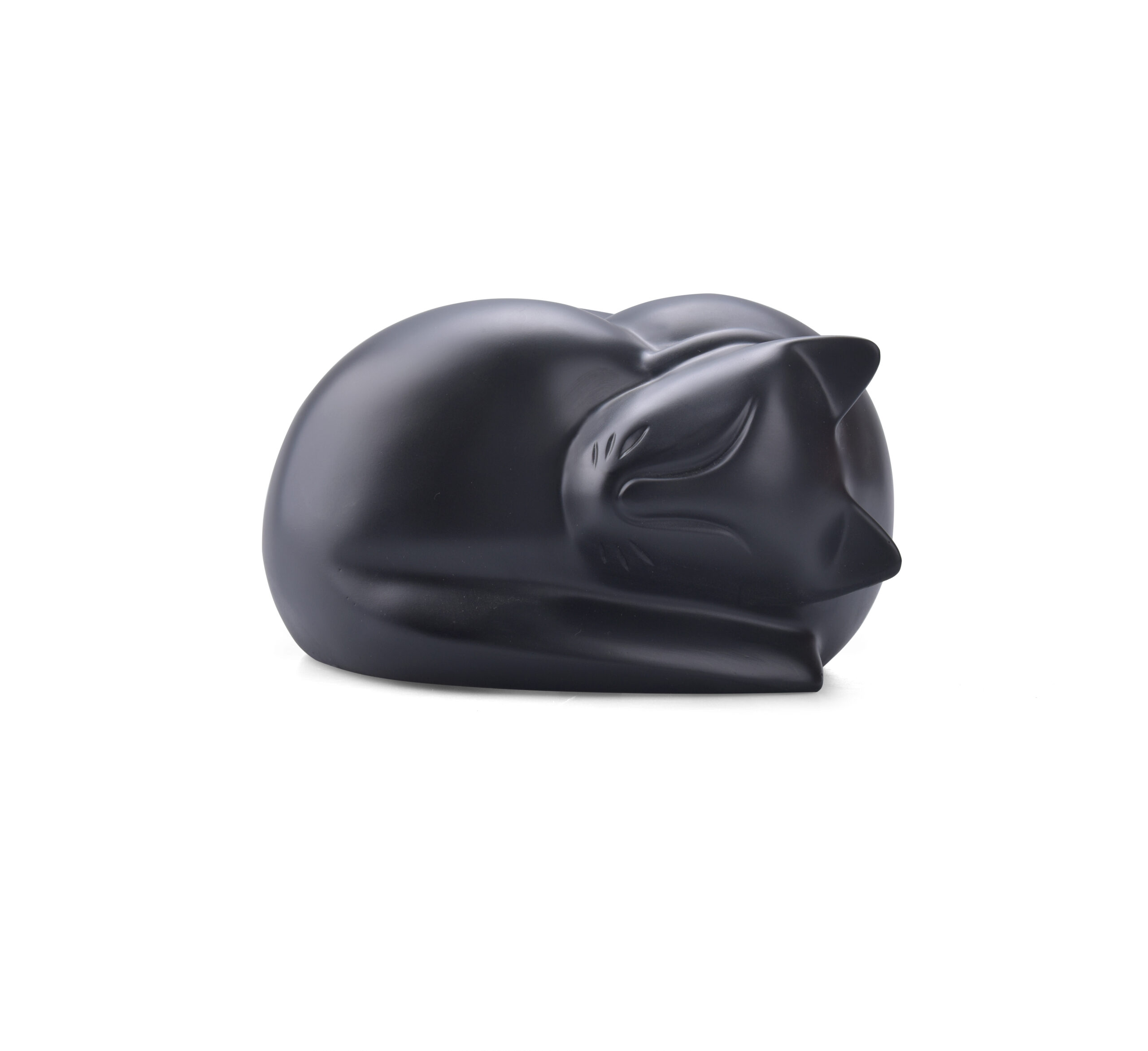 Sleeping Cat Black - Anfora urna cenizas mascotas Chile