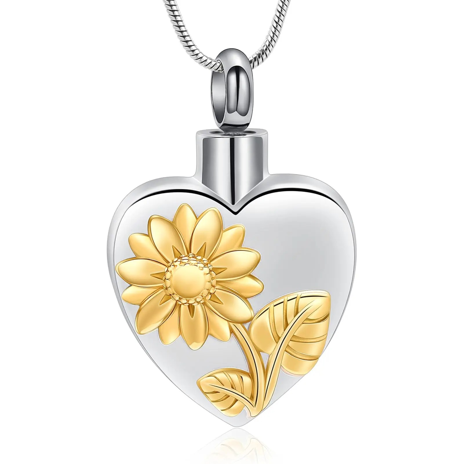 Sunflower Gold - Anfora urna cenizas personas Chile