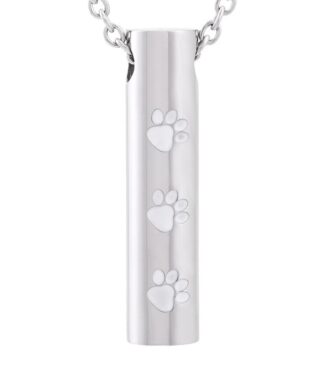 Cilindro Huellas Silver White